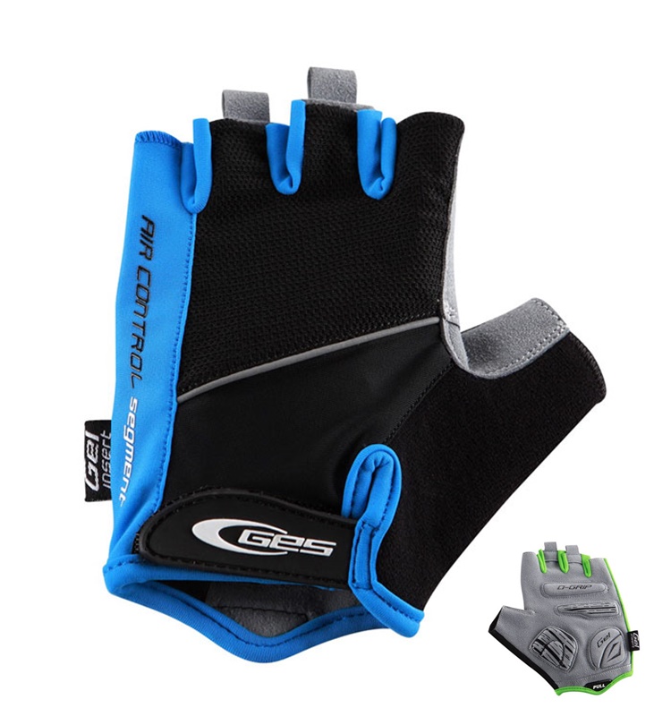 GUANTES BICICLETA GES EVO CORTOS AZUL Talla M